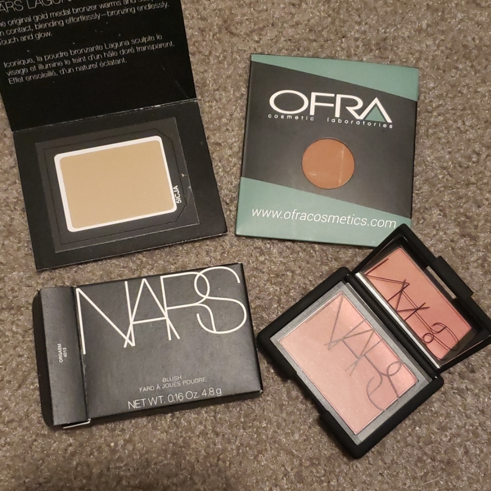 Nars orgasm laguna blush bronzer lot